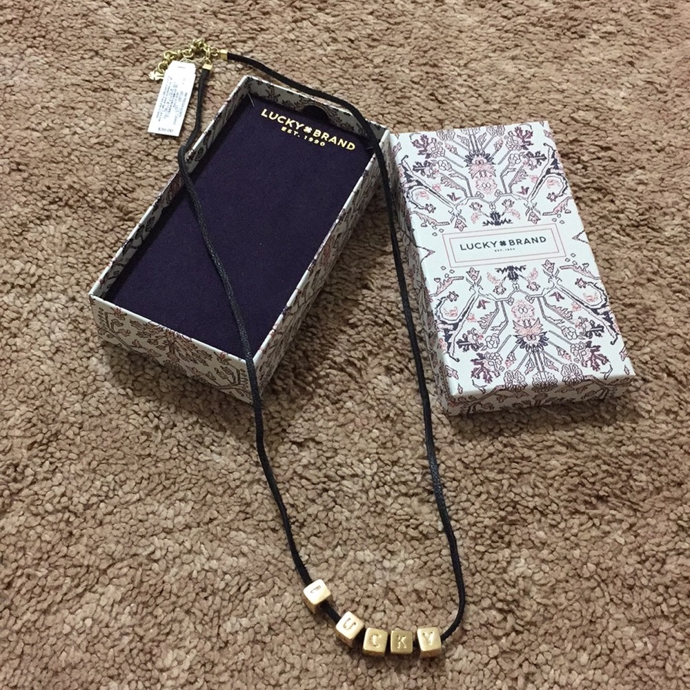 🍀New Lucky Brand bring lucky necklace with box